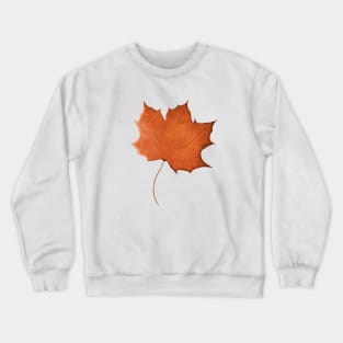 Autumn maple leaf red orange Crewneck Sweatshirt